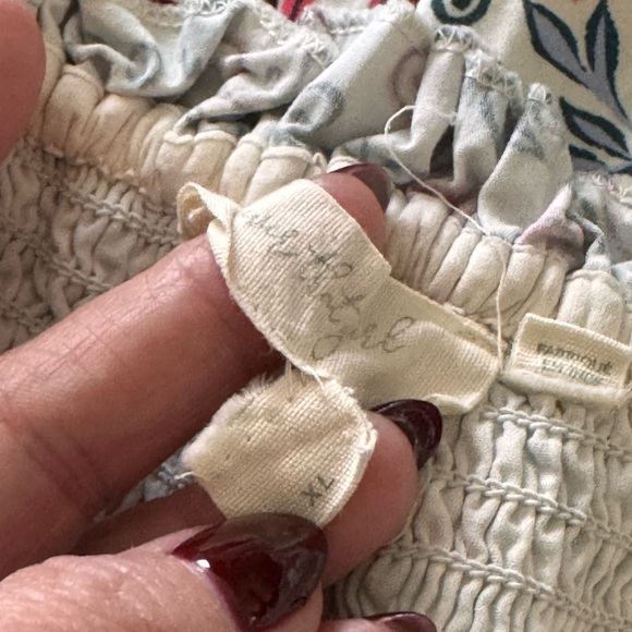 Anthropologie Forever That Girl Strapless Floral Dress - Picture 4 of 5